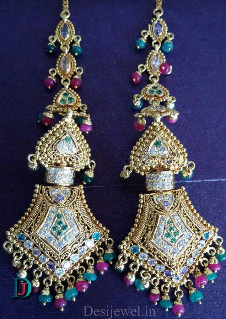 New and Latest Design of Rajasthani Desi gold Bala/kaan-pata/jhela 