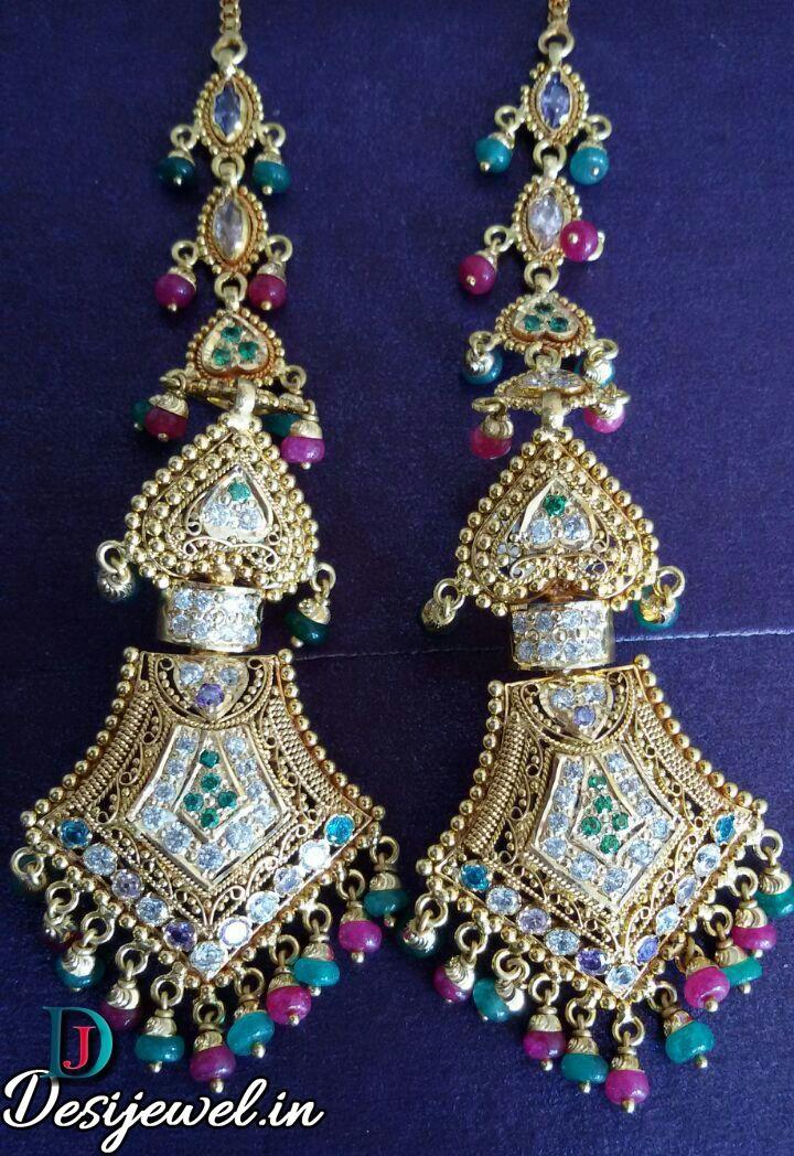 New and Latest Design of Rajasthani Desi gold Bala/kaan-pata/jhela 