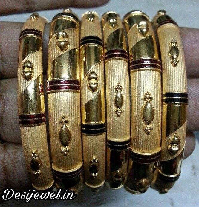 New and Latest Design of Rajasthani fancy gold Bangles 