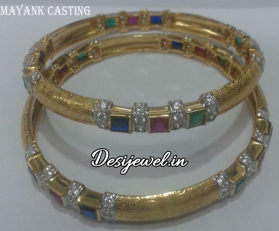 New and Latest Design of Rajasthani fancy gold Bangles 