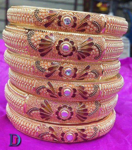 New and Latest Design of Rajasthani fancy gold Bangles 