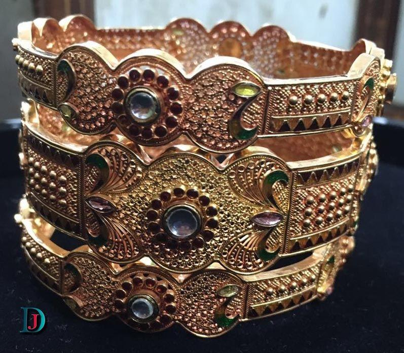 New and Latest Design of Rajasthani fancy gold Bangles 