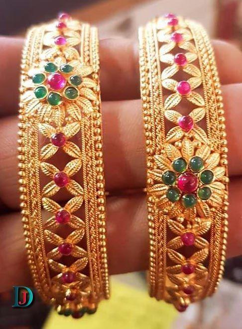 New and Latest Design of Rajasthani fancy gold Bangles 