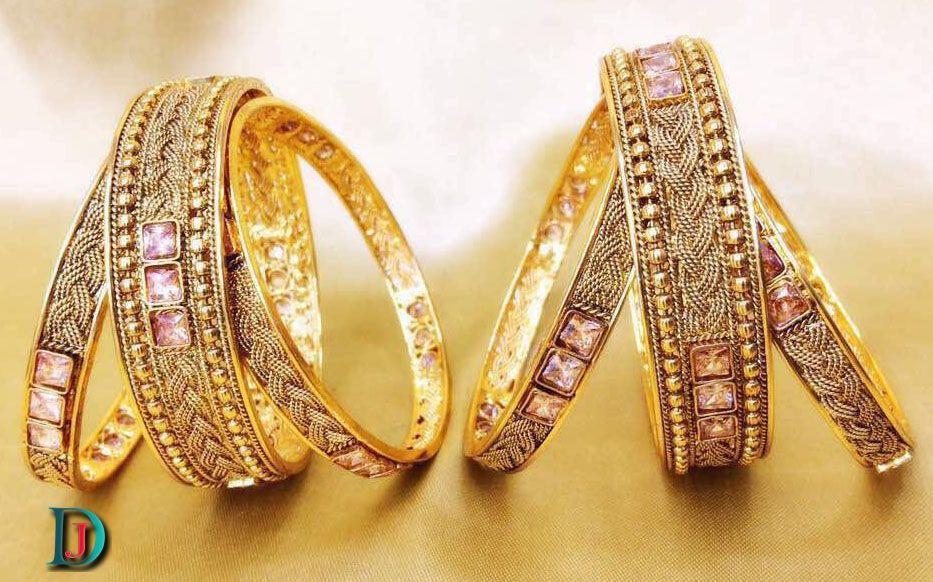 New and Latest Design of Rajasthani fancy gold Bangles 