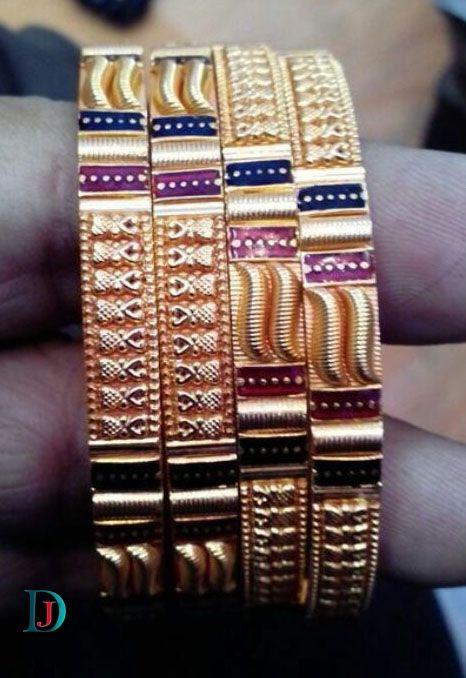 New and Latest Design of Rajasthani fancy gold Bangles 