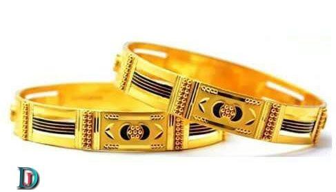 New and Latest Design of Rajasthani fancy gold Bangles 