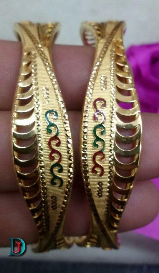 New and Latest Design of Rajasthani fancy gold Bangles 