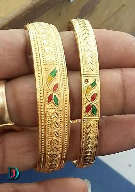 New and Latest Design of Rajasthani fancy gold Bangles 