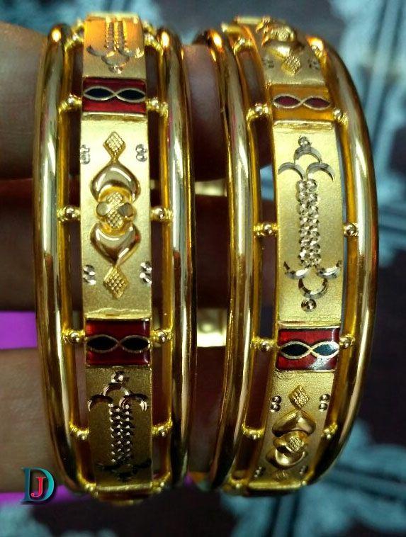 New and Latest Design of Rajasthani fancy gold Bangles 