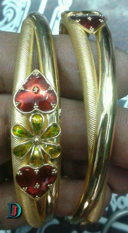 New and Latest Design of Rajasthani fancy gold Bangles 