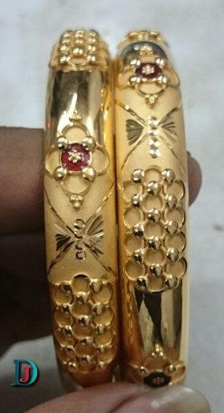 New and Latest Design of Rajasthani fancy gold Bangles 