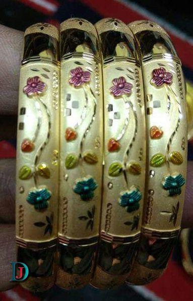 New and Latest Design of Rajasthani fancy gold Bangles 