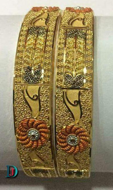 New and Latest Design of Rajasthani fancy gold Bangles 