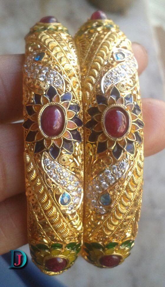 New and Latest Design of Rajasthani fancy gold Bangles 