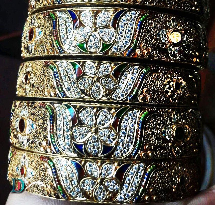 New and Latest Design of Rajasthani fancy gold Bangles 