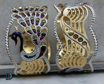 New and Latest Design of Rajasthani fancy gold Bangles 