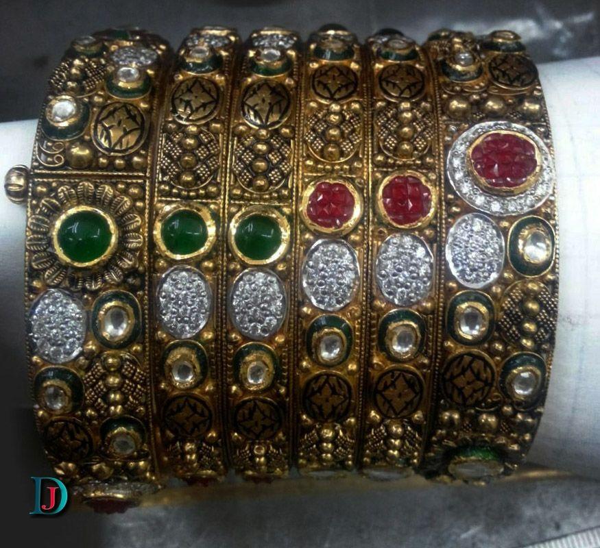 New and Latest Design of Rajasthani fancy gold Bangles 