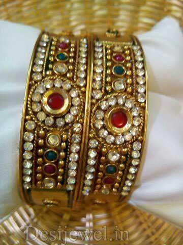 New and Latest Design of Rajasthani fancy gold Bangles 