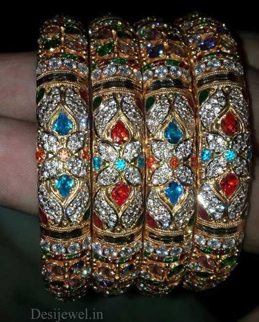 New and Latest Design of Rajasthani fancy gold Bangles 