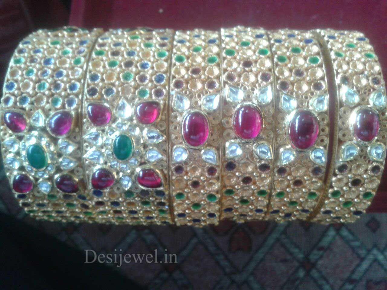 New and Latest Design of Rajasthani fancy gold Bangles 