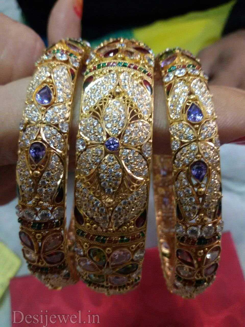 New and Latest Design of Rajasthani fancy gold Bangles 