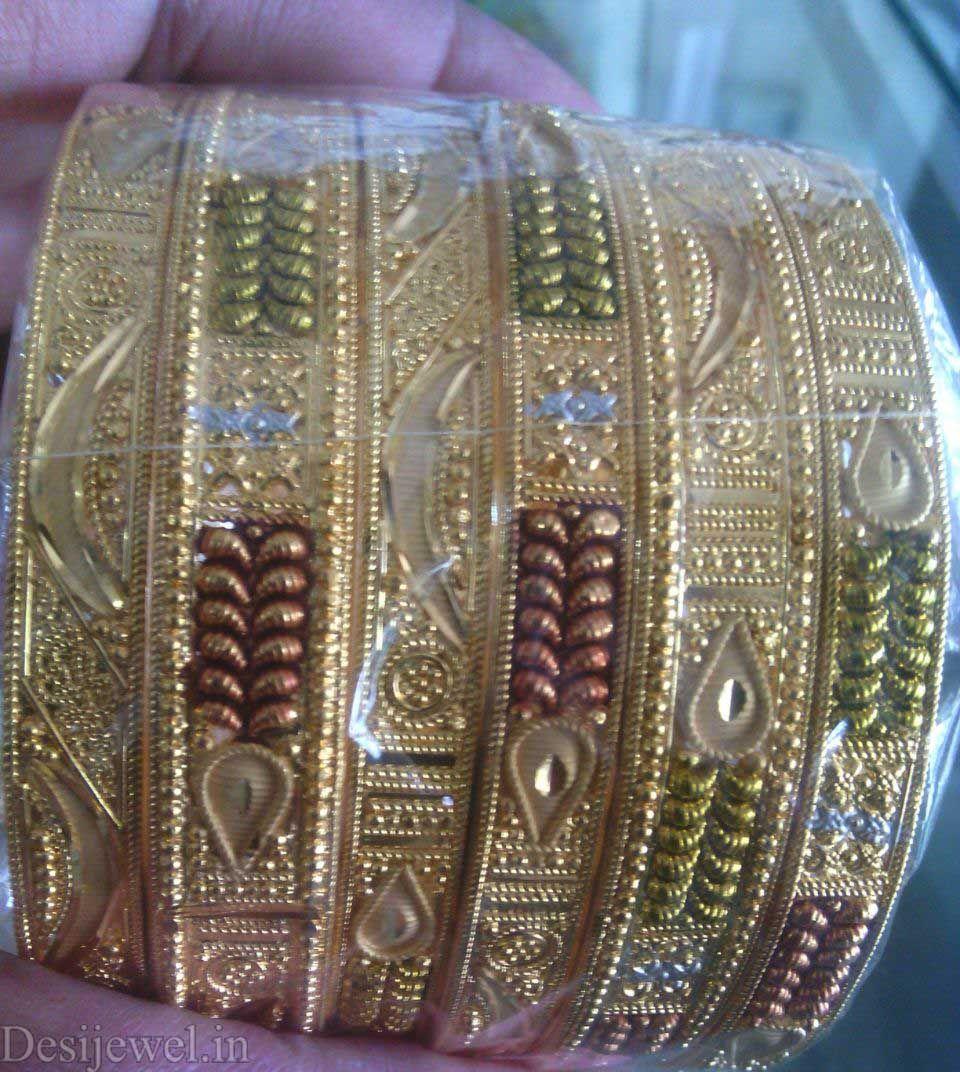 New and Latest Design of Rajasthani fancy gold Bangles 