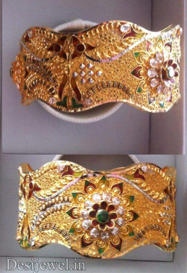 New and Latest Design of Rajasthani fancy gold Bangles 