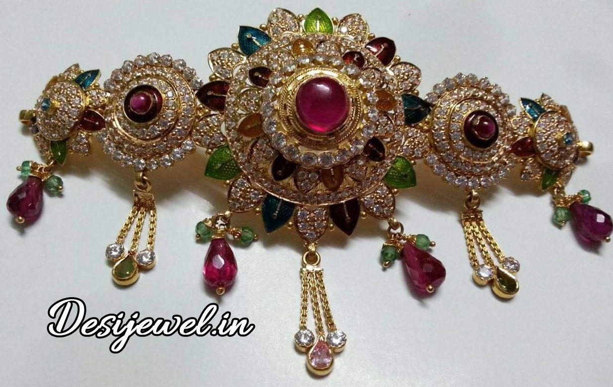 New and Latest Design of Rajasthani Desi gold fancy Bhujbandh 