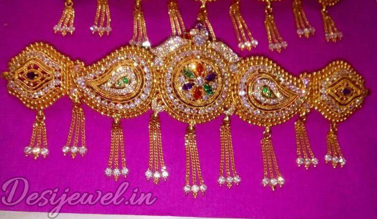 New and Latest Design of Rajasthani Desi gold fancy Bhujbandh 