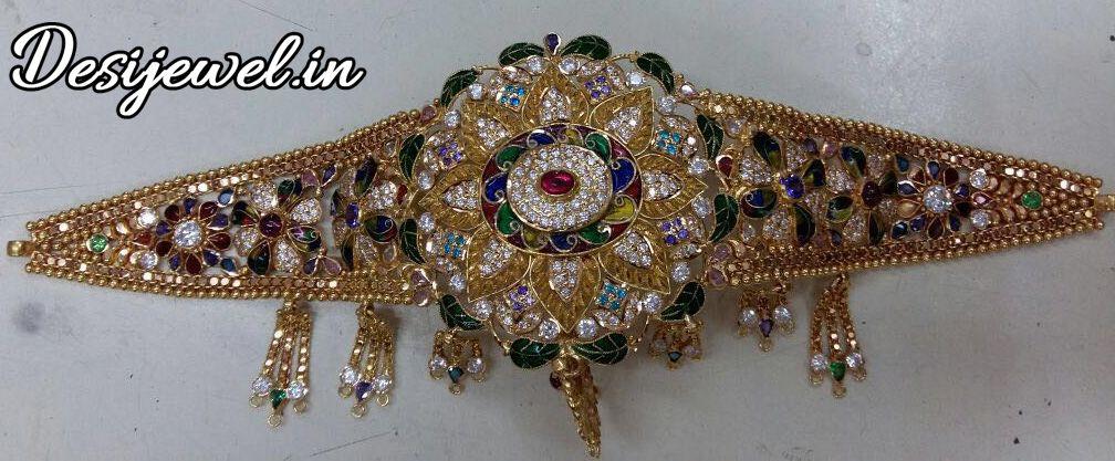 New and Latest Design of Rajasthani Desi gold fancy Bhujbandh 