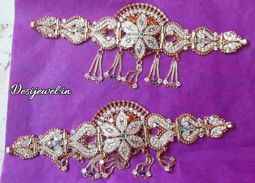 New and Latest Design of Rajasthani Desi gold fancy Bhujbandh 