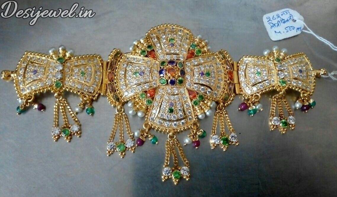 New and Latest Design of Rajasthani Desi gold fancy Bhujbandh 