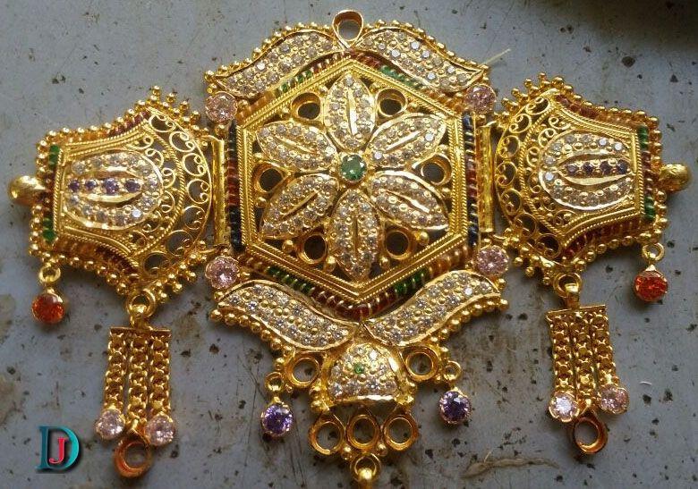 New and Latest Design of Rajasthani Desi gold fancy Bhujbandh 