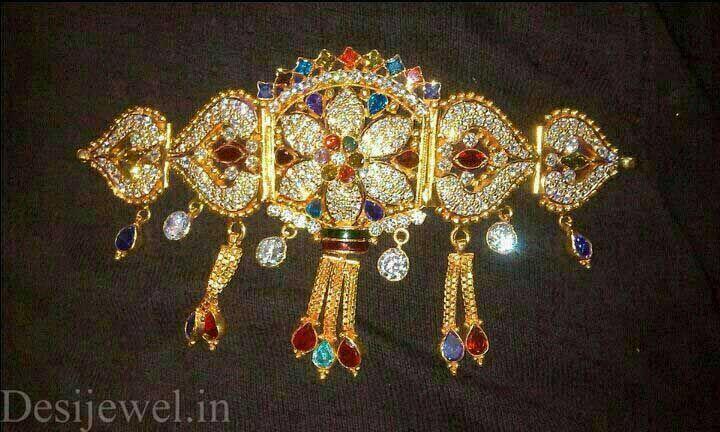 New and Latest Design of Rajasthani Desi gold fancy Bhujbandh 