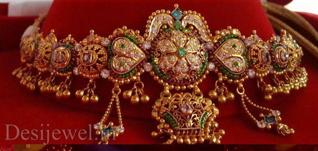 New and Latest Design of Rajasthani Desi gold fancy Bhujbandh 