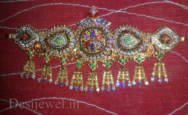 New and Latest Design of Rajasthani Desi gold fancy Bhujbandh 