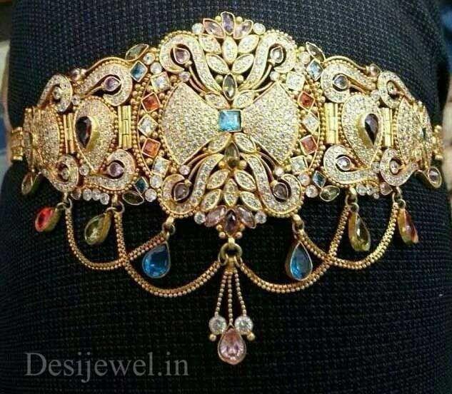 New and Latest Design of Rajasthani Desi gold fancy Bhujbandh 