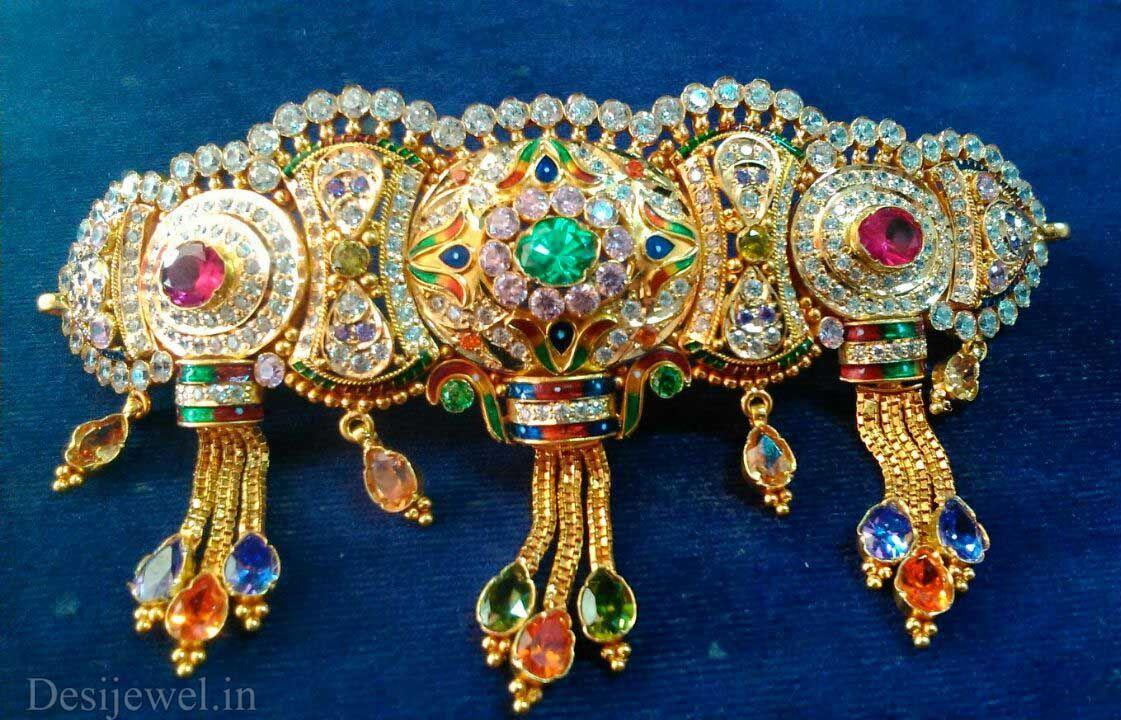 New and Latest Design of Rajasthani Desi gold fancy Bhujbandh 