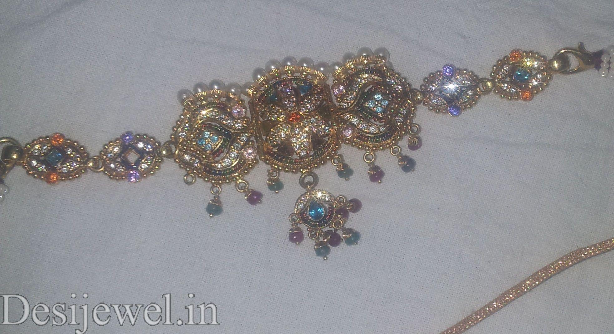 New and Latest Design of Rajasthani Desi gold fancy Bhujbandh 