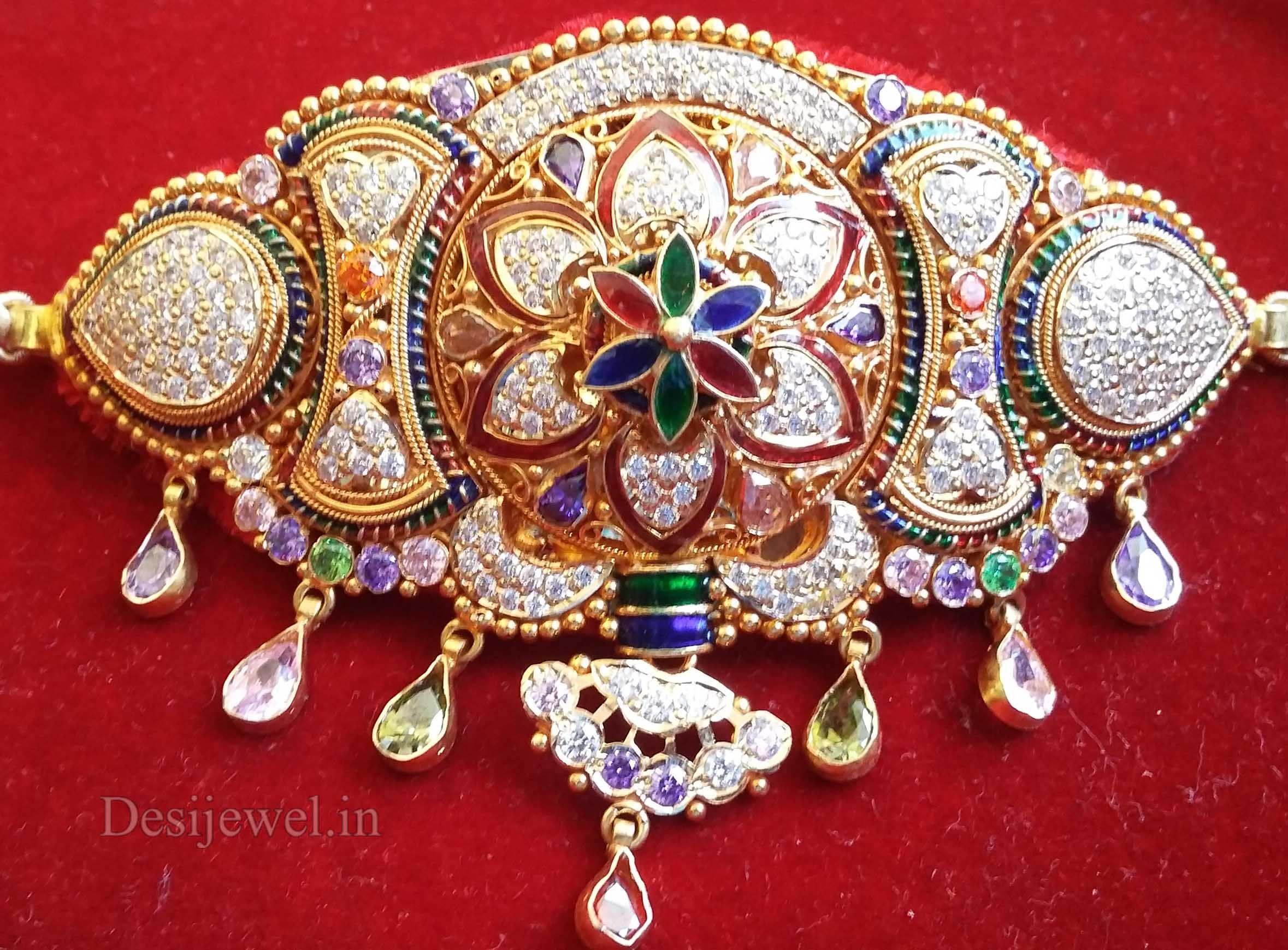 New and Latest Design of Rajasthani Desi gold fancy Bhujbandh 