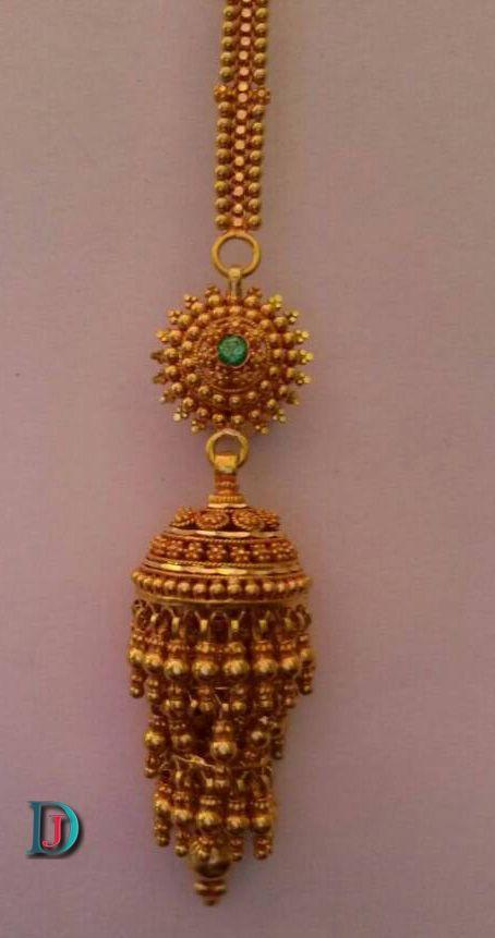 New and Latest Design of Rajasthani fancy gold kaan-jhoomariya 