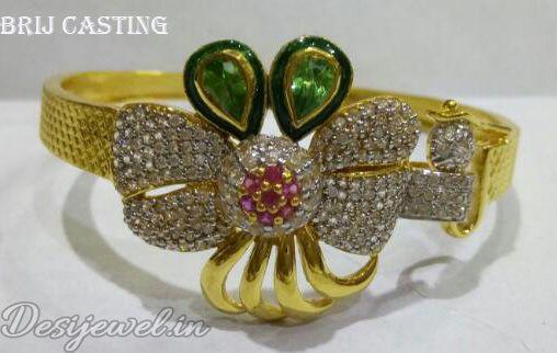 New and Latest Design of Rajasthani fancy gold Ladies-Ring 
