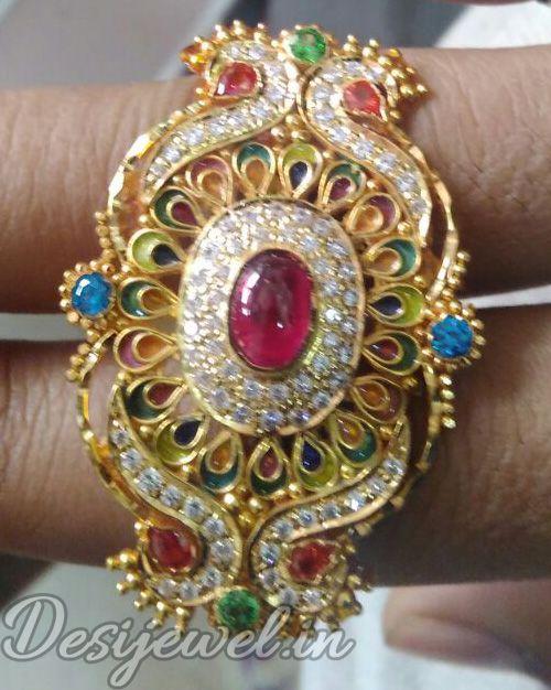 New and Latest Design of Rajasthani fancy gold Ladies-Ring 