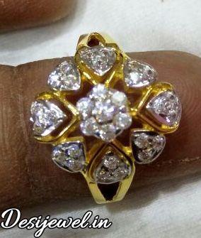 New and Latest Design of Rajasthani fancy gold Ladies-Ring 