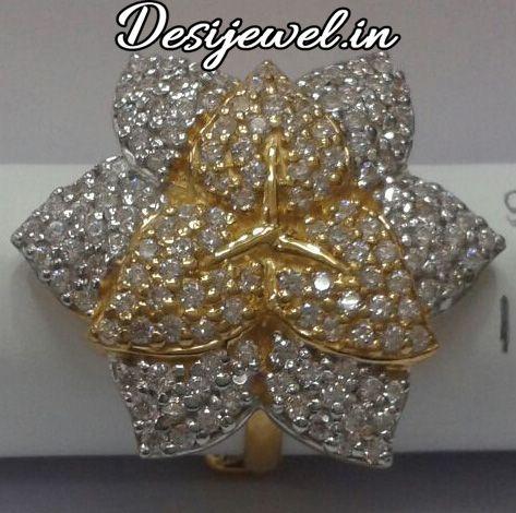 New and Latest Design of Rajasthani fancy gold Ladies-Ring 
