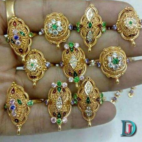 New and Latest Design of Rajasthani fancy gold Ladies-Ring 