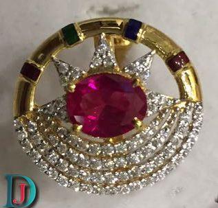 New and Latest Design of Rajasthani fancy gold Ladies-Ring 