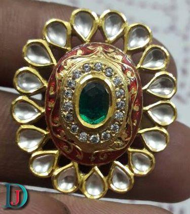 New and Latest Design of Rajasthani fancy gold Ladies-Ring 