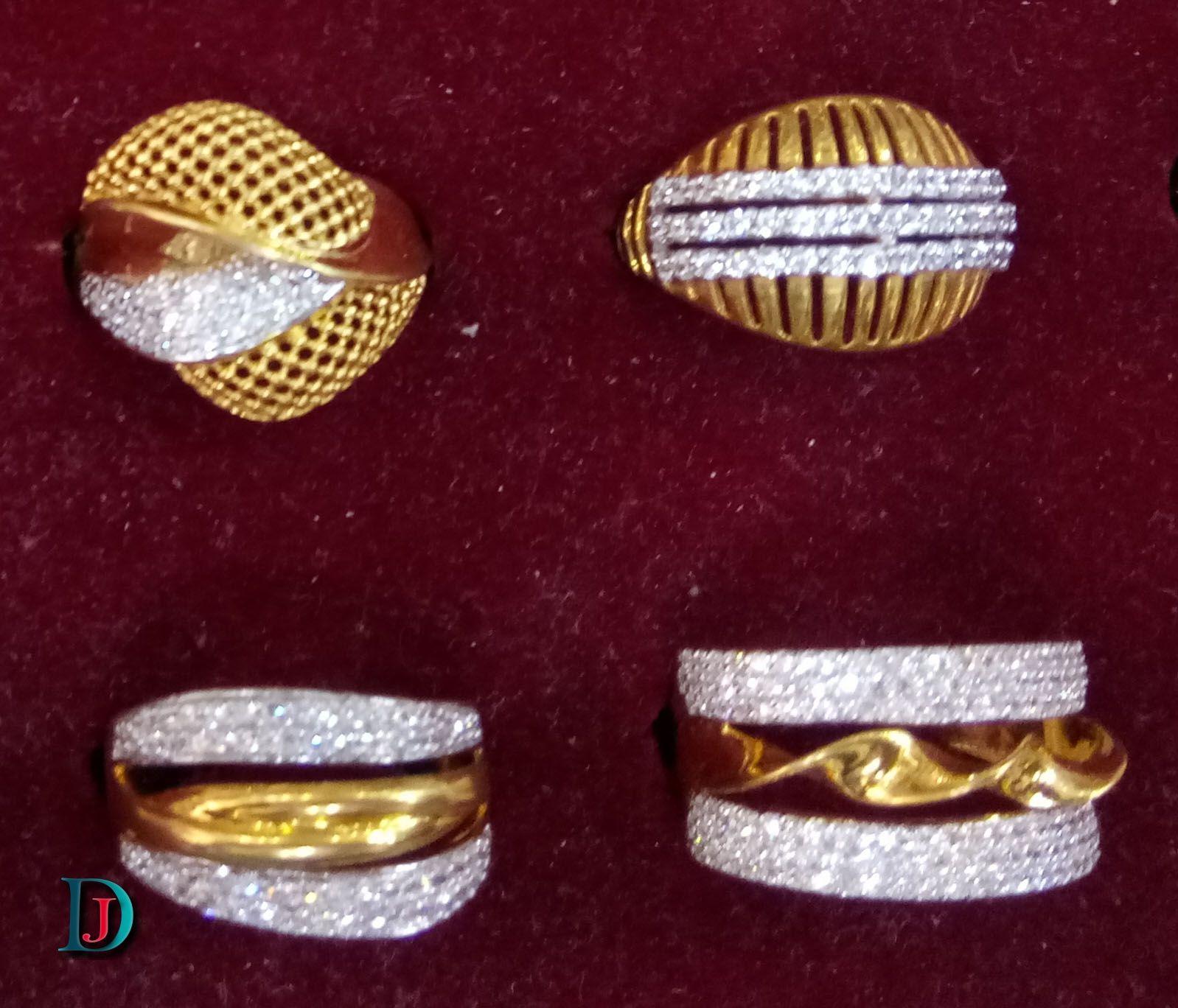 New and Latest Design of Rajasthani fancy gold Ladies-Ring 
