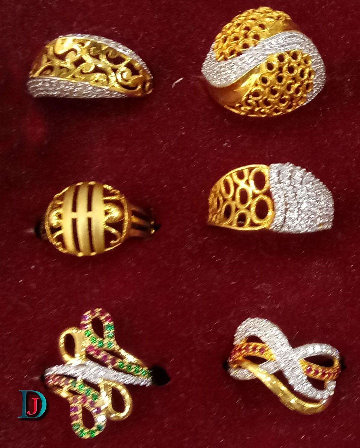 New and Latest Design of Rajasthani fancy gold Ladies-Ring 